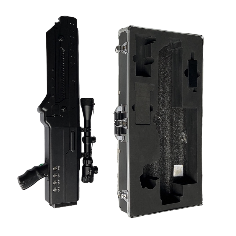  尚义手持便携式枪型低空防御反制四通道A型