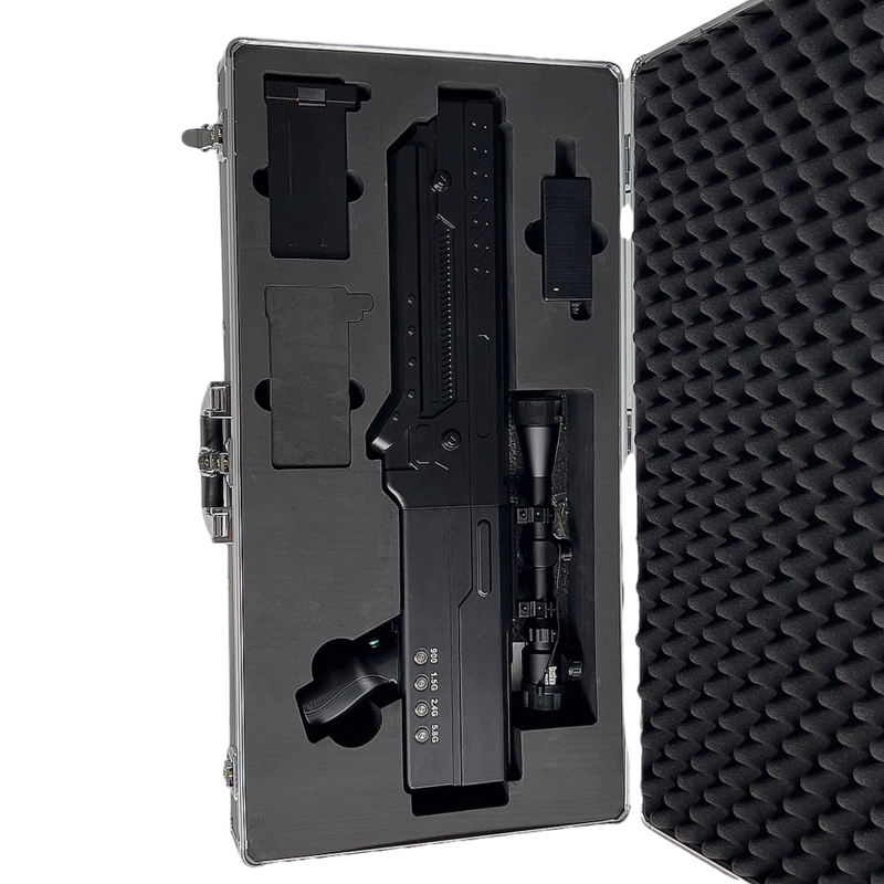  尚义手持便携式枪型低空防御反制四通道B型