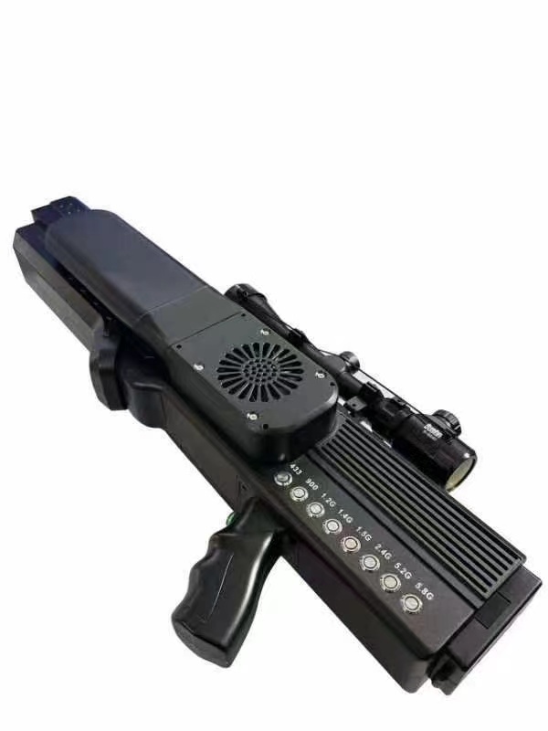  尚义手持便携式枪型低空防御反制八通道